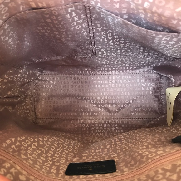 NWT kate spade Jeralyn Street mavis Roségold tote - Picture 7 of 8